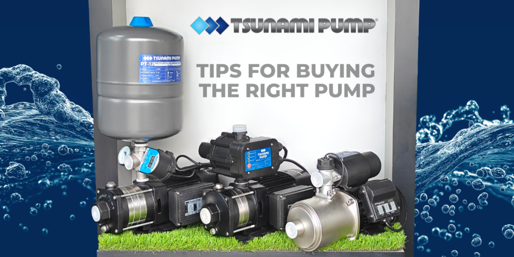 Tips for buying the right pump