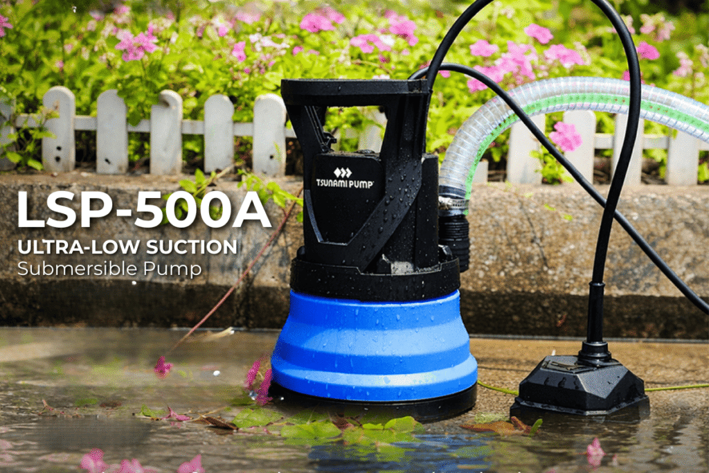 Ultra-Low Suction Submersible Pump LSP-500A